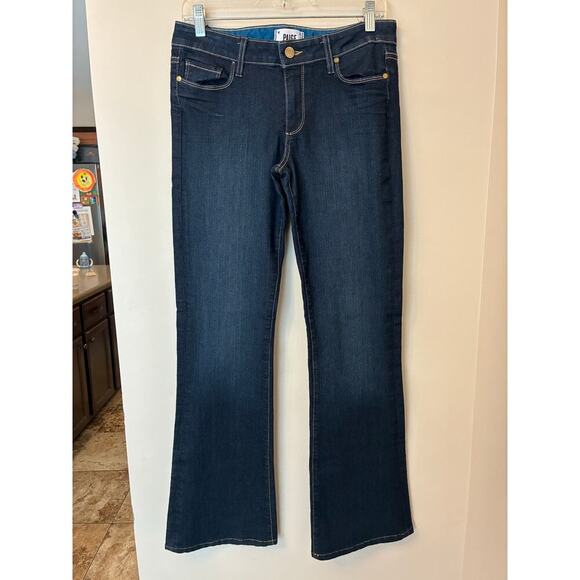Paige Skyline Bootcut Jeans Dark Wash Size 30 - Picture 1 of 7